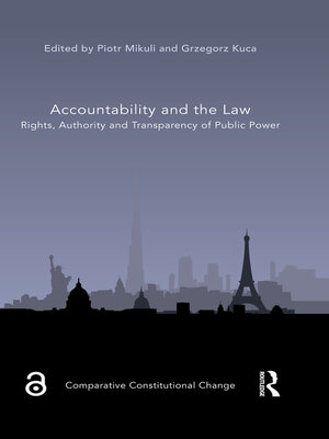 cover image of Accountability and the Law
